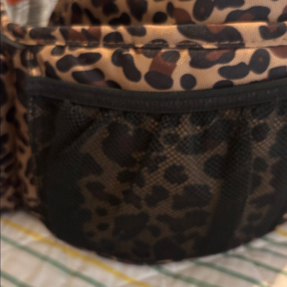 Tushbaby Leopard Print Backpack - Picture 4 of 6